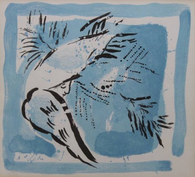 Auktion 372<br>unsignierte Litho 