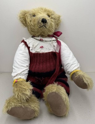 Auktion 372<br>grosser Teddy mit Brummstimme, H-ca. 60 cm [1]