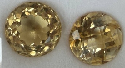 Auktion 372<br>2 Citrine, zus. 34 Kt. [1]