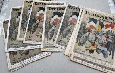 Auktion 372<br>ca. 12 illustrierte  Hefte 
