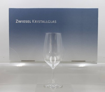 Auktion 372<br>4x Rotweingläser, Zwiesel, orig. Karton [1]