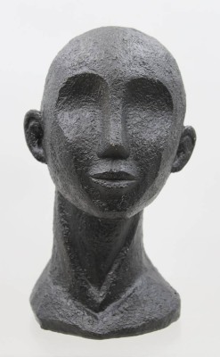 Auktion 372<br>dekorative Face -Art Büste von Present Time, Kunstharz, neuzeitl., ca. H-24cm [1]