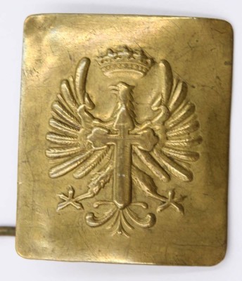 Auktion 372<br>spanisches Koppelschloss, wohl 30/40er Jahre, Altersspuren [1]