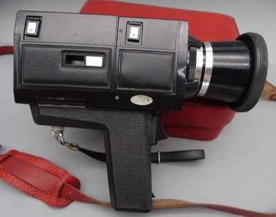Auktion 372<br>Photavit Super 8 Kamera in Tasche, Funktion nicht geprüft [1]