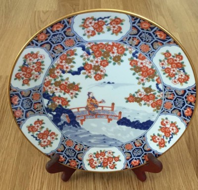 Auktion 372<br>Imari Teller, D-22 cm [1]