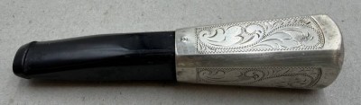 Auktion 372<br>Zigarrenspitze Silber-900-, Mechanik funktioniert, 13 gr., L-8 cm [1]