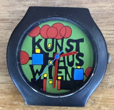 Auktion 372<br>Hundertwasser Entwurf Uhr 