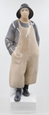 Auktion 373<br>Figur, Seemann, Royal Copenhagen, Modellnr. 3668, Entw. Axel Locher, , H-26cm. [1]