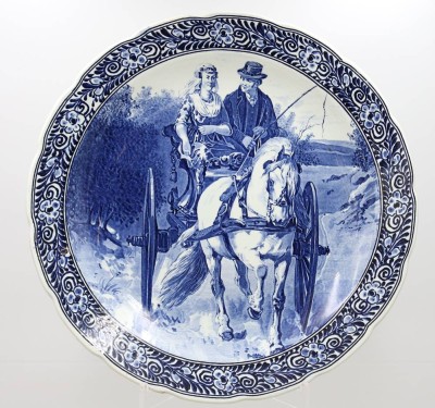 Auktion 373<br>Großer Delfts Keramikteller , [1]