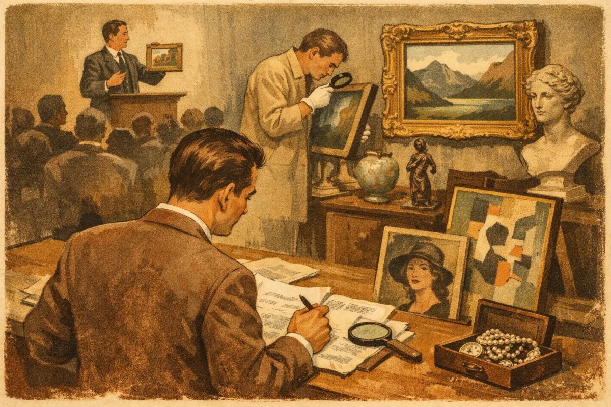 Verwertung einer Kunstsammlung richtig planen