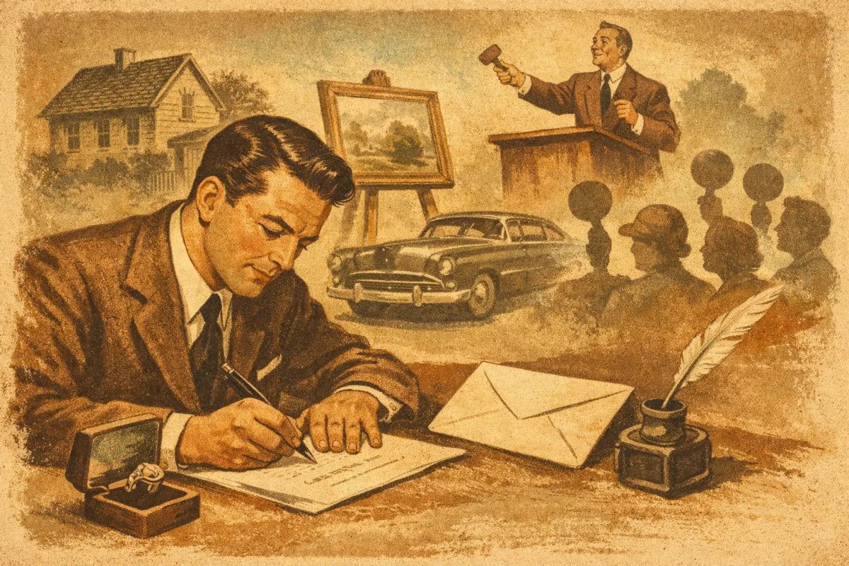 Wie funktioniert ein schriftliches Gebot?